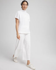 Zenergy® Beach Slub Cropped Pants