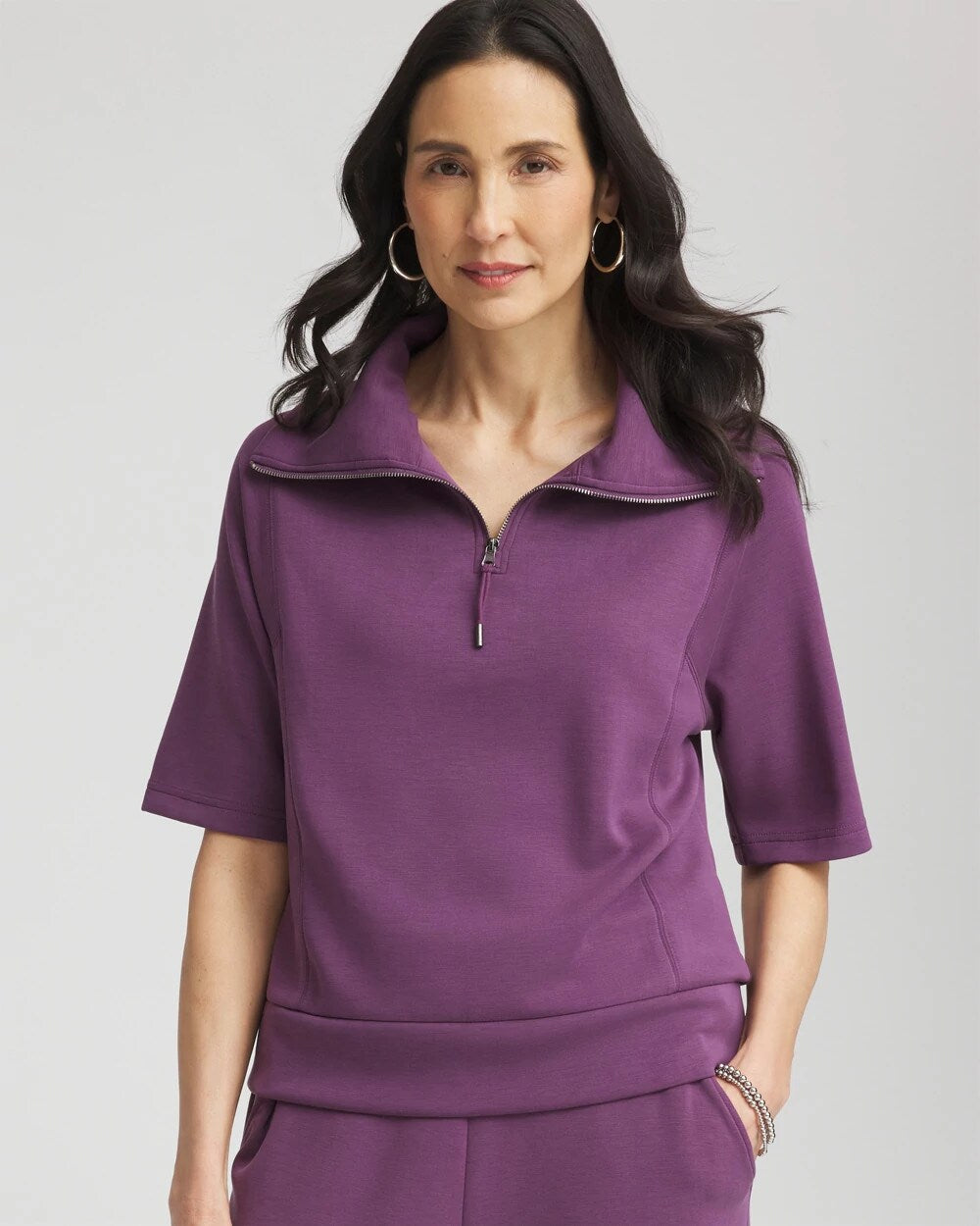 Zenergy® Soft Half-Zip Top