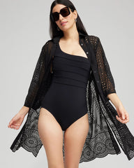 Shirt Dress Swim Coverup