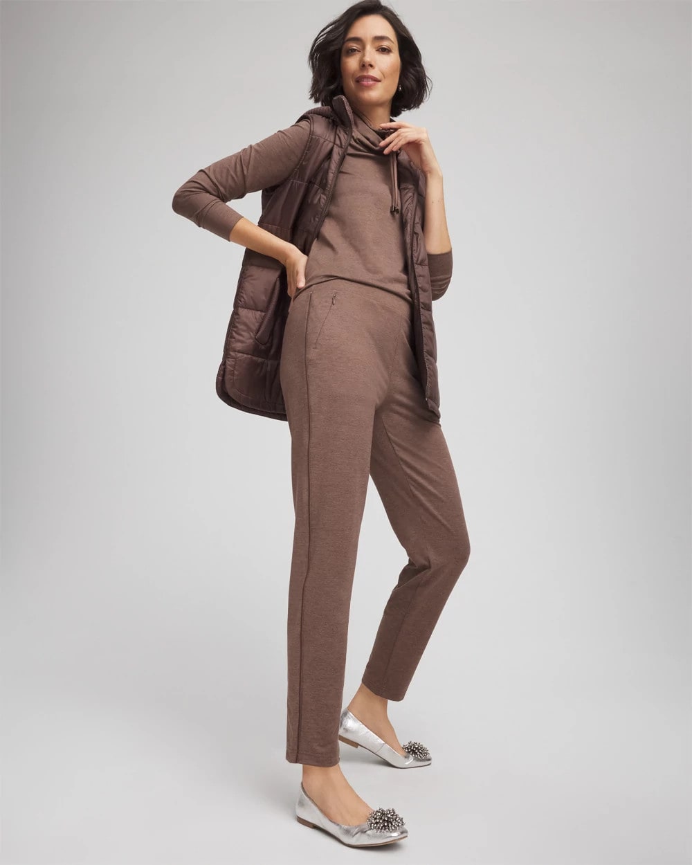 Zenergy® Cloud Satin Trim Pants