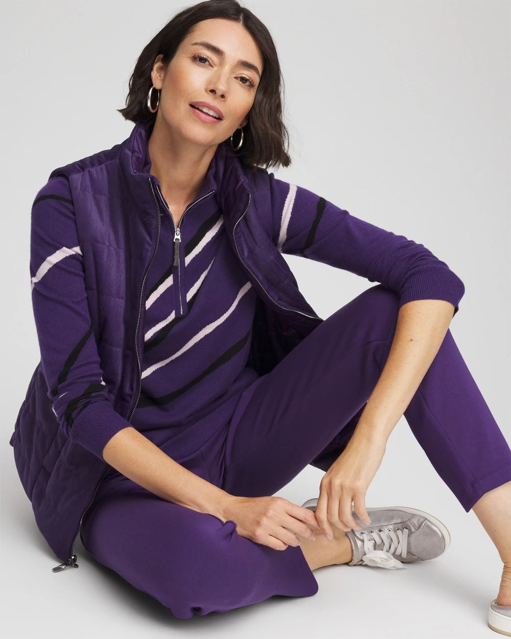 Zenergy® Luxe Morocco Half-Zip Pullover