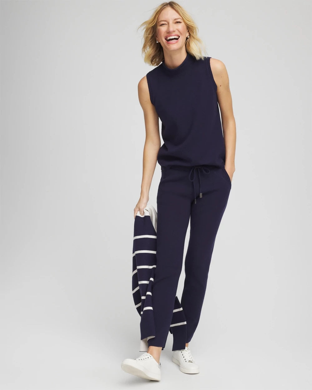 Zenergy® Luxe Sleeveless Turtleneck