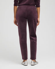 Zenergy® Velour Tapered Ankle Pants