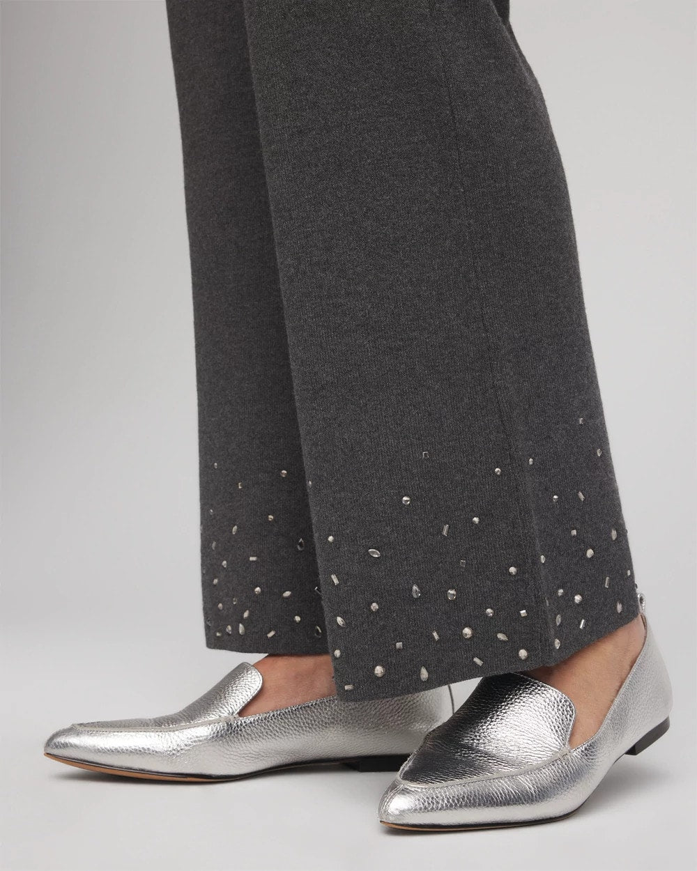 Travelers™ Embellished Straight-Leg Pants