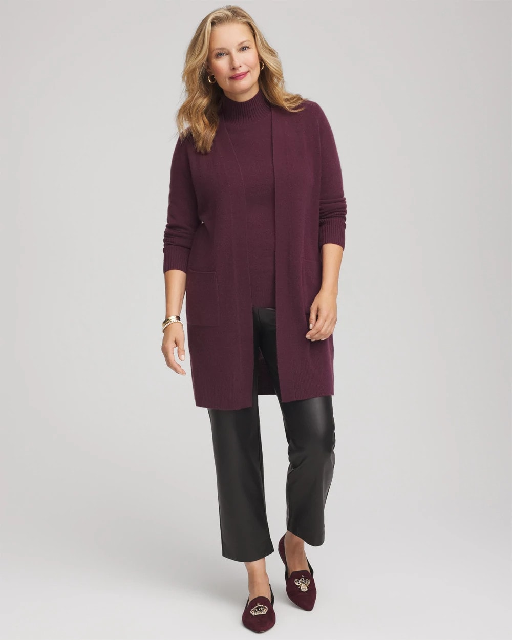 Cashmere Duster Cardigan