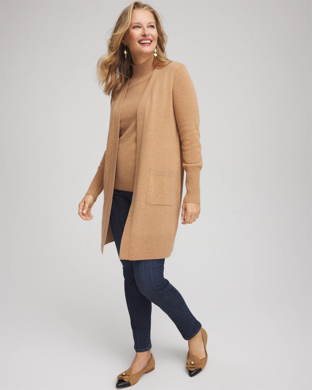Cashmere Duster Cardigan