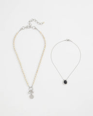 Short Double Strand Pendant