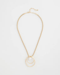 Pearl and Gold Pendant