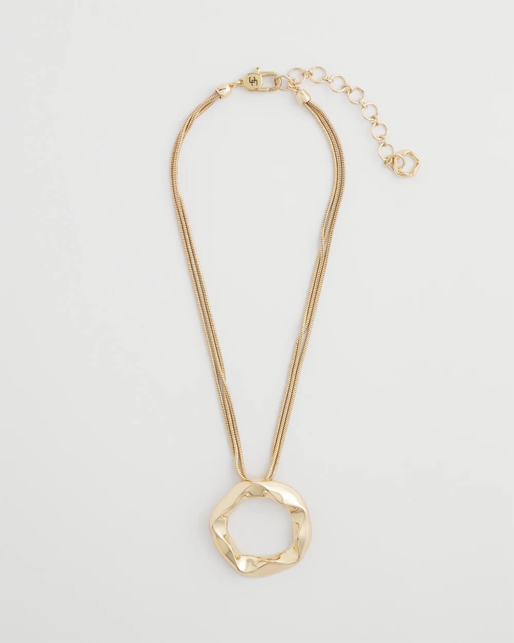 Short Circle Pendant