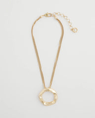 Short Circle Pendant