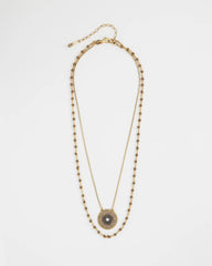 Convertible Multi-Strand Pendant Necklace