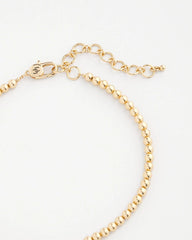 Golden Beaded Necklace