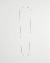 Fine Crystal Long Chain Necklace