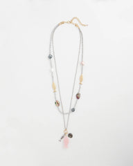 Chico's Originals White Jade Ocean Necklace