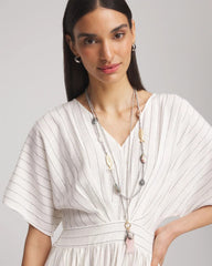 Chico's Originals White Jade Ocean Necklace