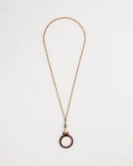 Hand Monocle Pendant Necklace