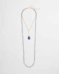 Convertible Beaded Pendant Necklace