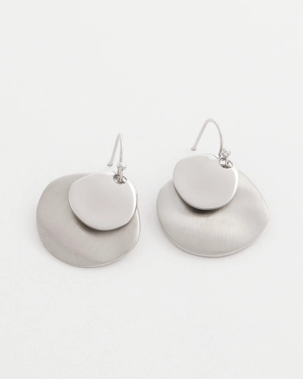 Silver Drop Earrings
