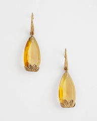 Neutral Stone Drop Earrings