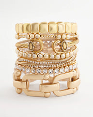 Golden Link Chain Bracelet