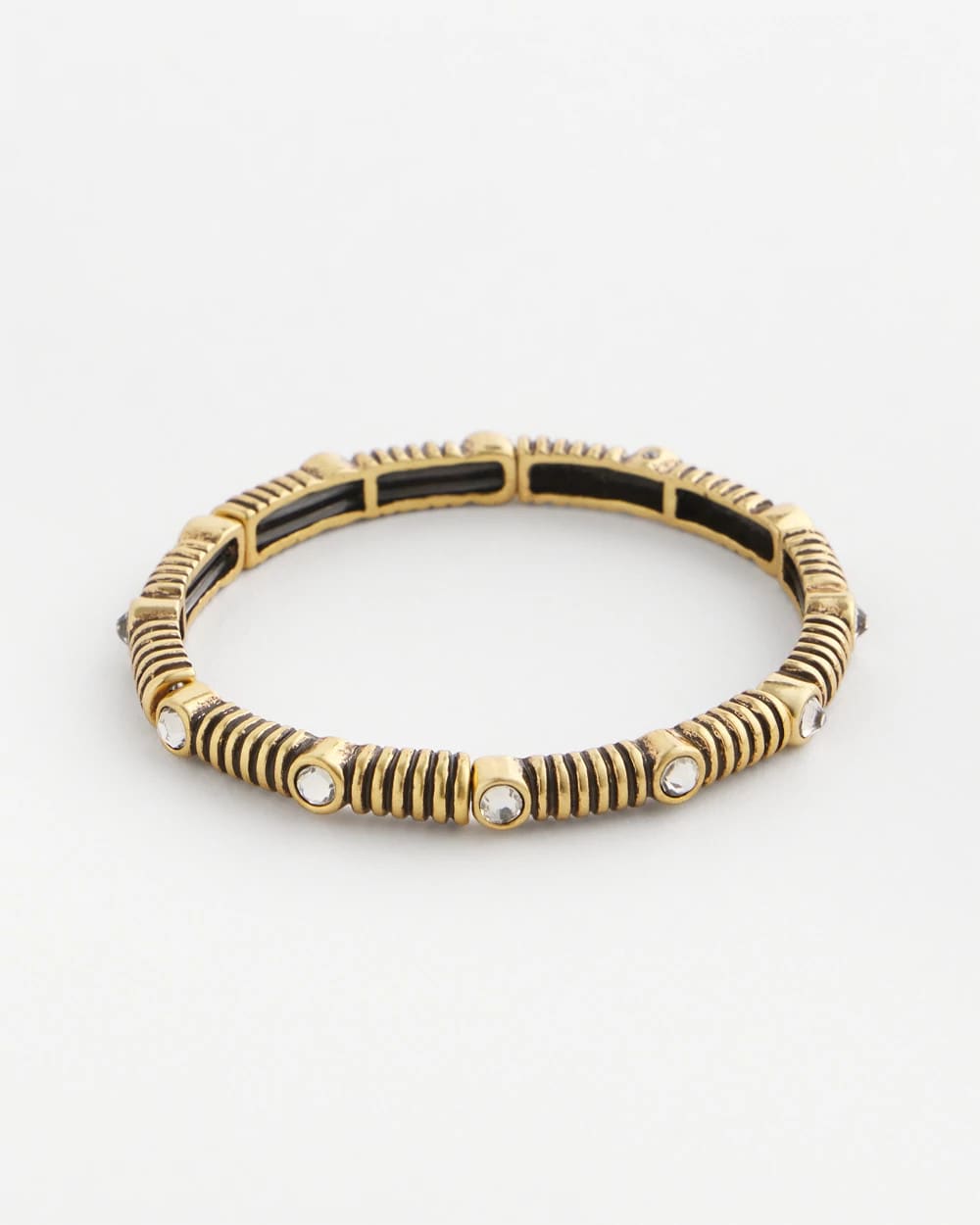 Goldtone Stretch Bracelet