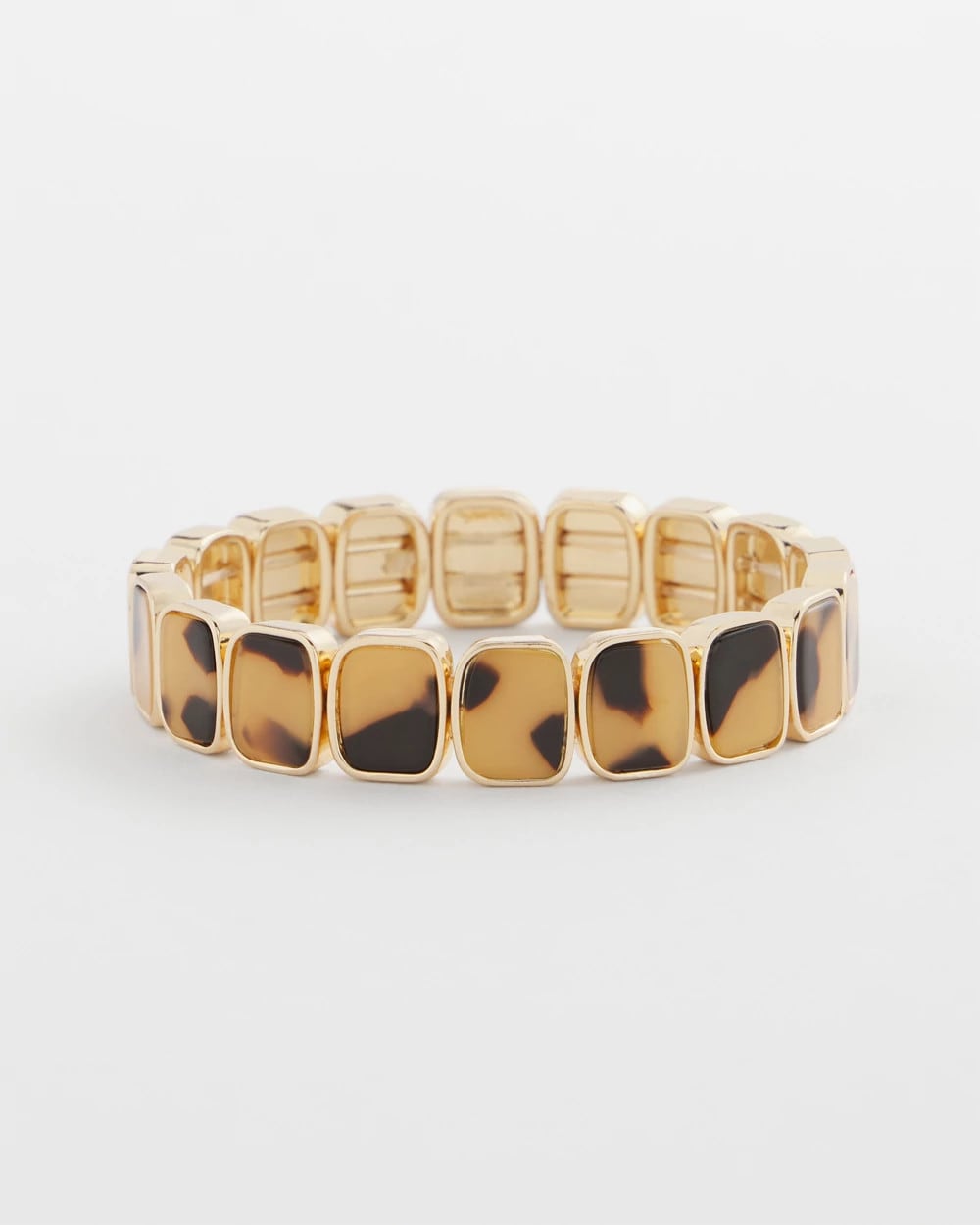 Tortoise Square Stretch Bracelet