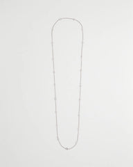 Fine Crystal Long Chain Necklace