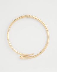 Gold Hinge Collar Necklace