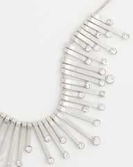 Chico’s Originals Silver Slice & Gem Bib