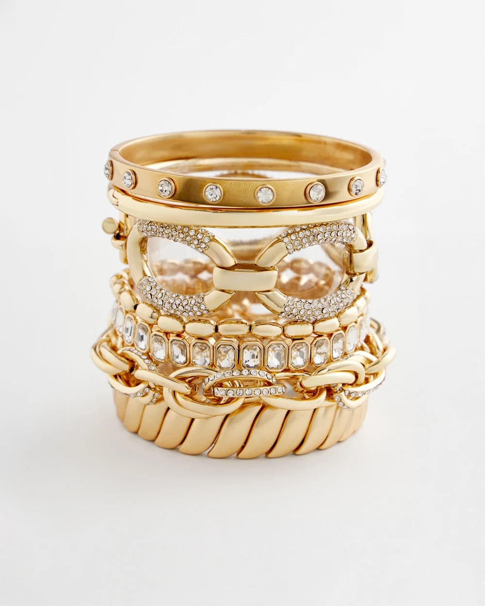 Pave Link Toggle Bracelet