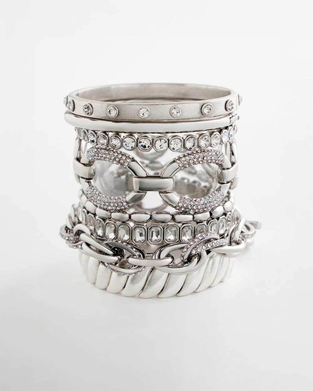 Pave Link Toggle Bracelet