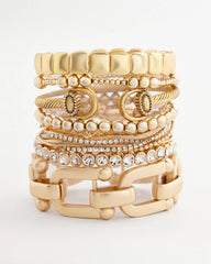 Golden Link Chain Bracelet