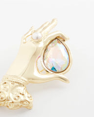 Fortune Teller Gem Brooch