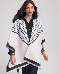Woven Reversible Ruana