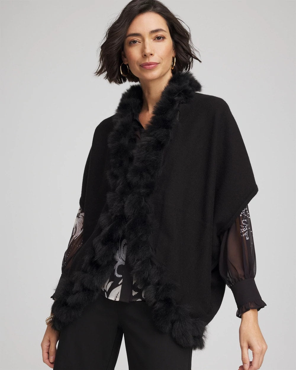 Faux Fur Cocoon