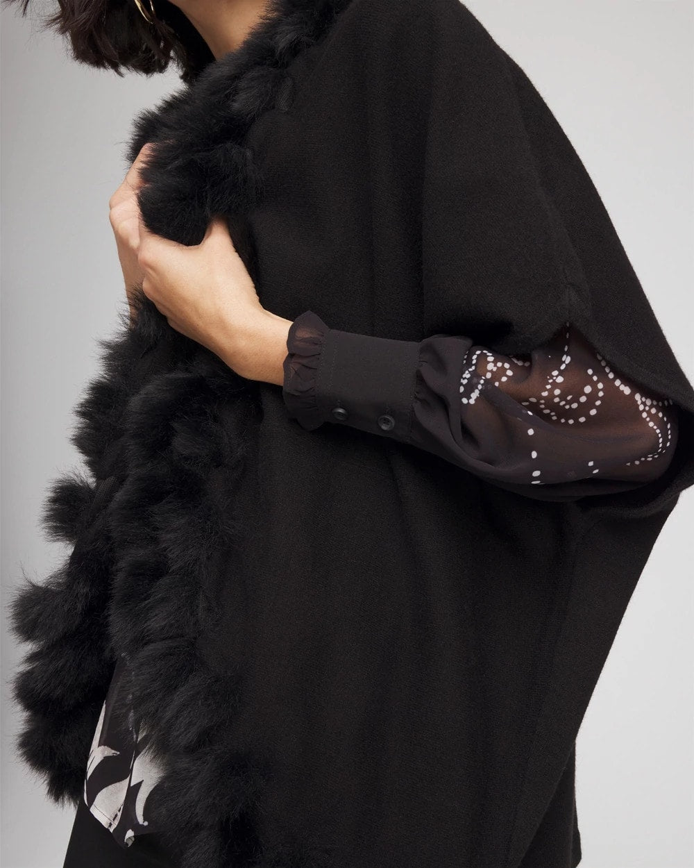 Faux Fur Cocoon