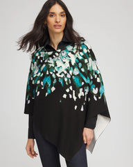 Convertible Knit Boatneck Poncho