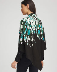 Convertible Knit Boatneck Poncho
