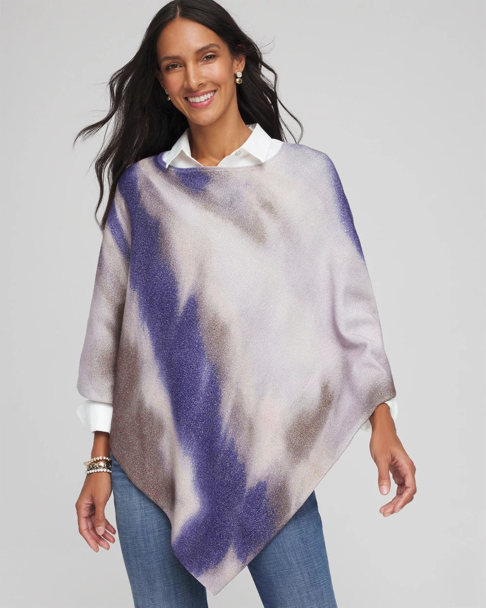 Convertible Knit Poncho