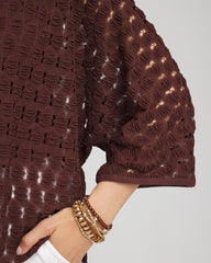 Short Woven Kimono