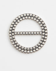 Silvertone Scarf Ring