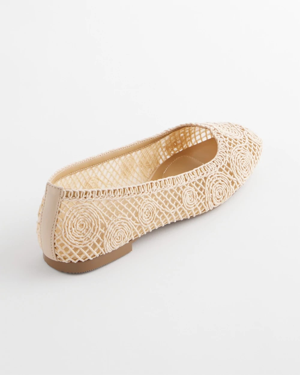 Cora Raffia Flats