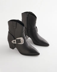 Kris Western Buckle Boots