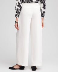 Petite Crepe Pleated Relaxed Pants