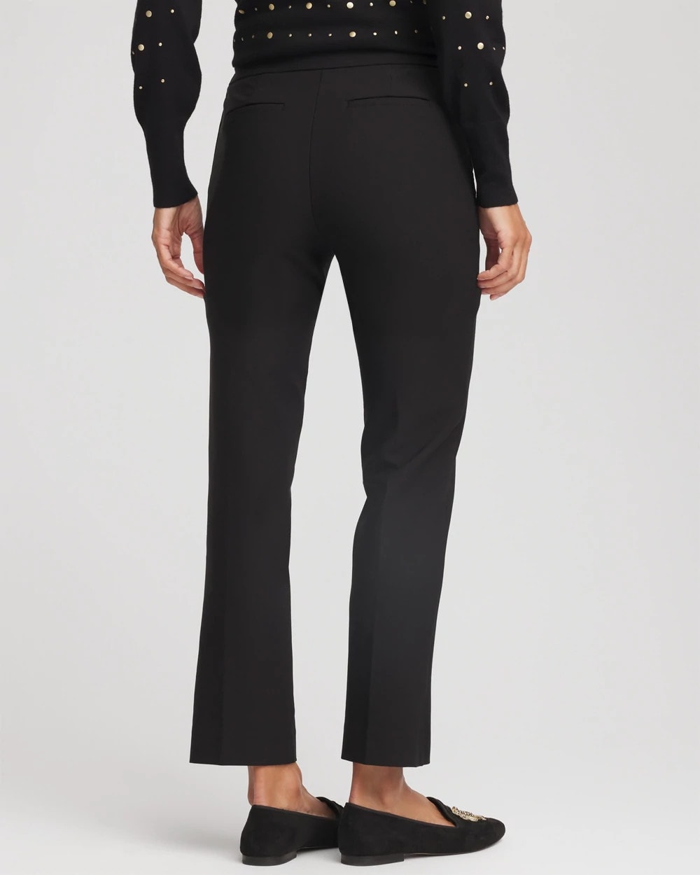 Petite Juliet Straight Ankle Pants