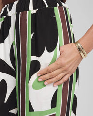Petite Printed Silky Soft Pants
