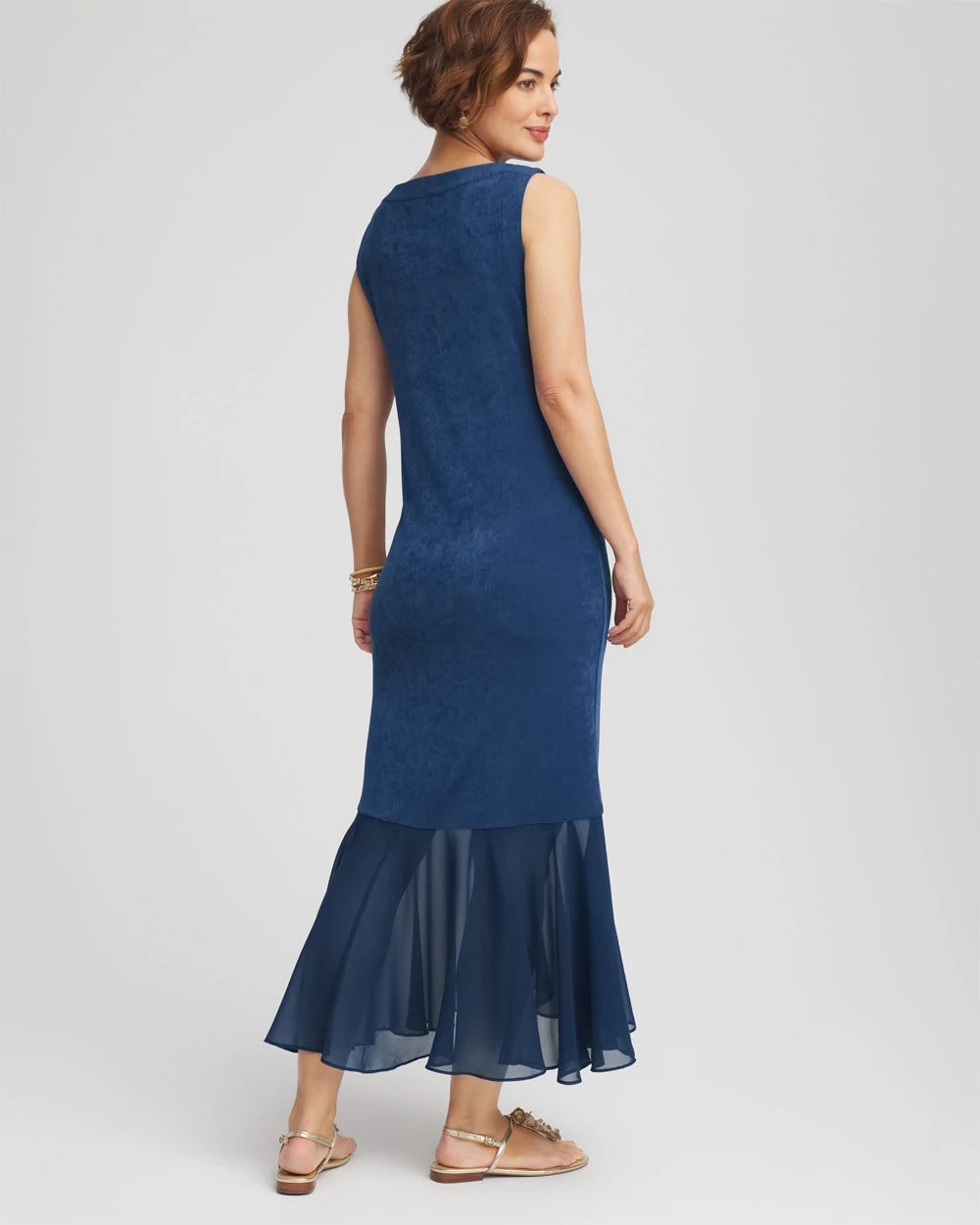 Travelers™ Petite Chiffon Hem Dress