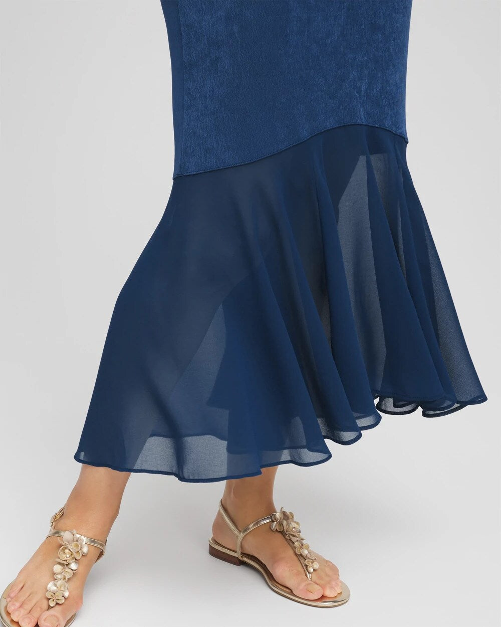 Travelers™ Petite Chiffon Hem Dress