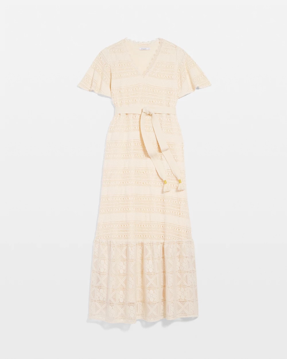Crochet-Lace Maxi Dress