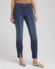 Petite Pull-On Slim Ankle Jeggings